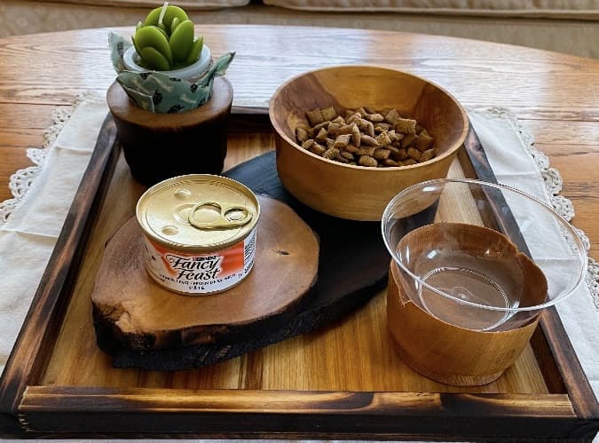Wooden tray